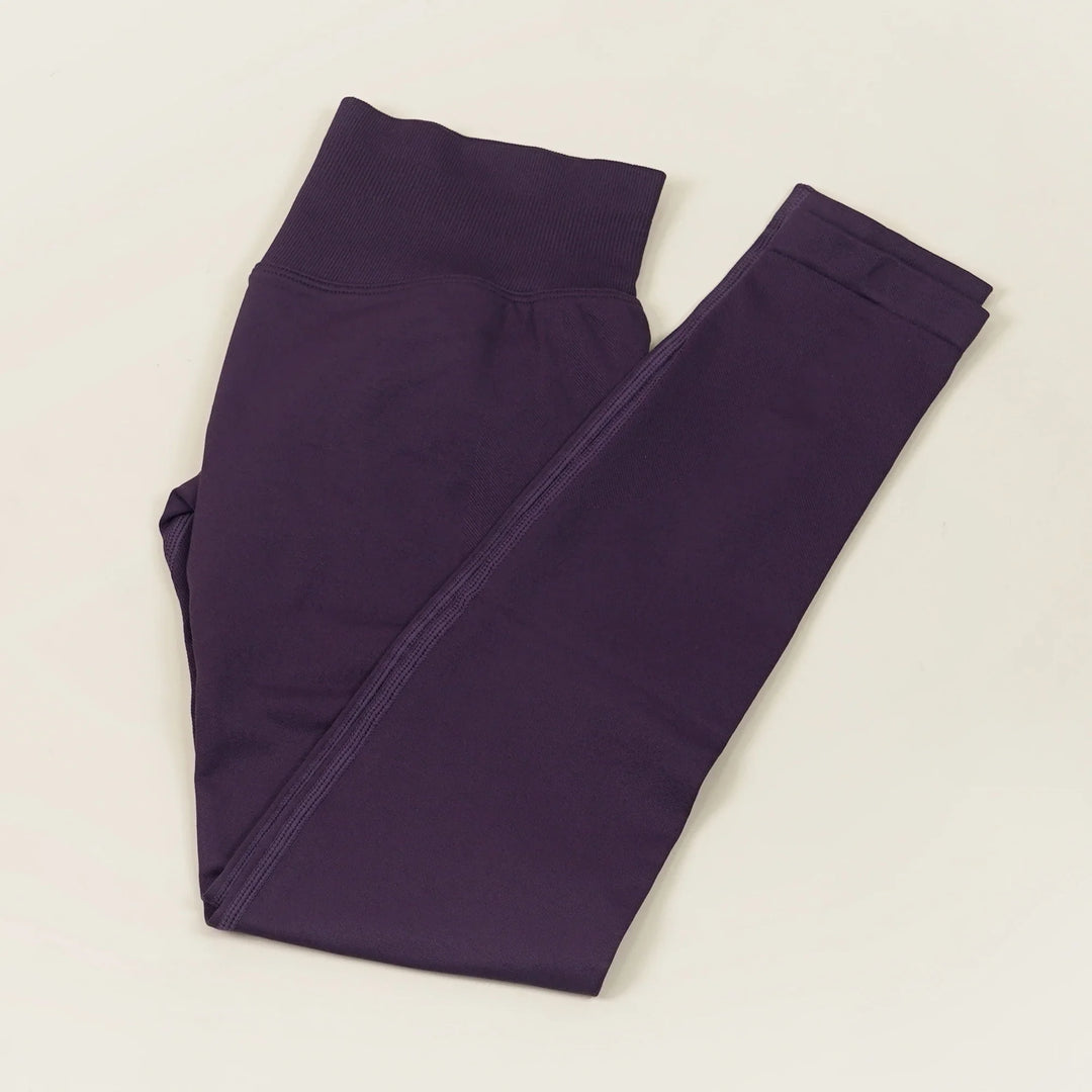 Women's Push-Up Low-Rise Seamless Yoga Leggings for Fitness