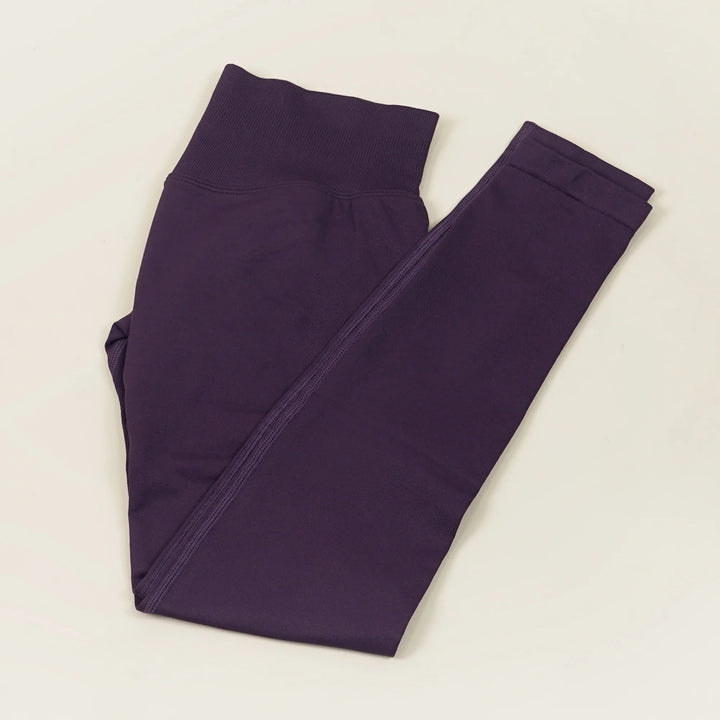 Women's Push-Up Low-Rise Seamless Yoga Leggings for Fitness