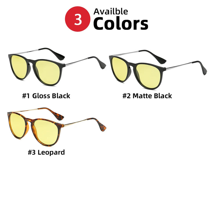 Photochromic Polarized Sunglasses for Night Driving with UV400 Lenses-The Yellow Prime