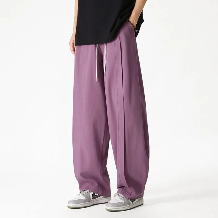 Men's Streetwear Joggers - Santon Style-The Yellow Prime