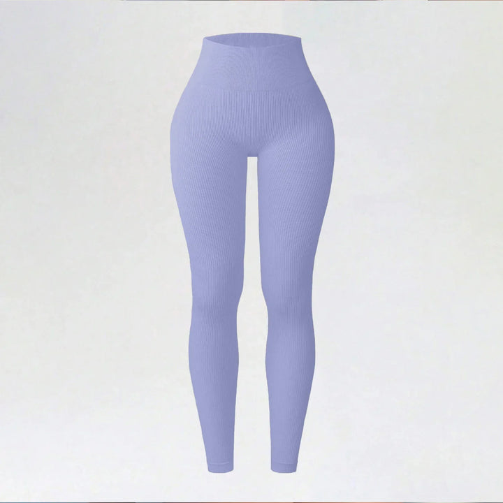 Dameslegging met hoge taille en zonder naden voor yoga, fitness en hardlopen