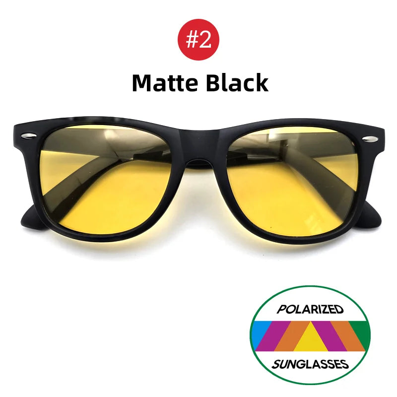 Polarized Night Vision Sunglasses with UV400 Protection for Driving-The Yellow Prime