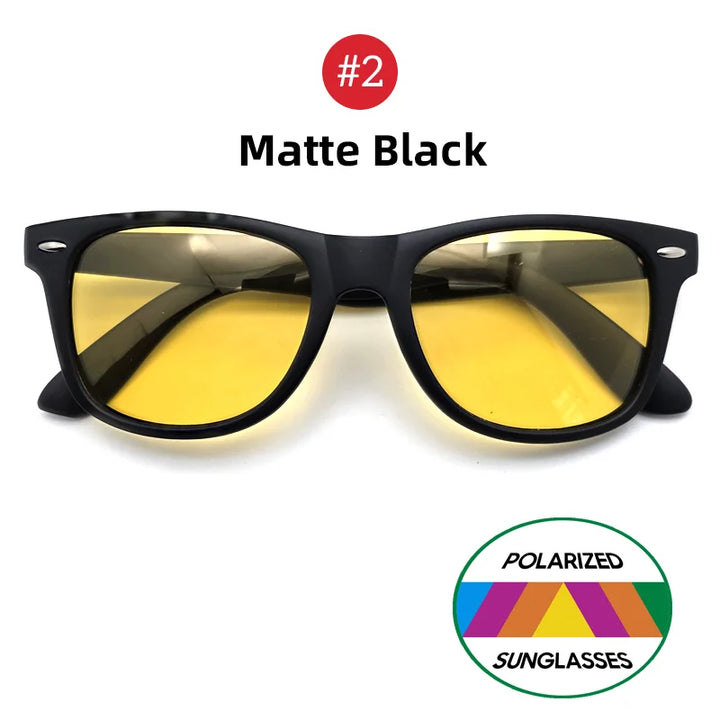 Polarized Night Vision Sunglasses with UV400 Protection for Driving-The Yellow Prime