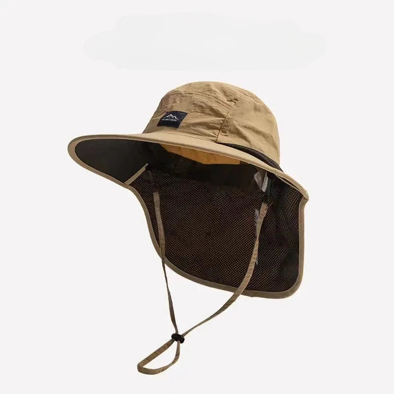 Summer Wide Brim Waterproof Quick-Drying Panama Hat for Women-The Yellow Prime