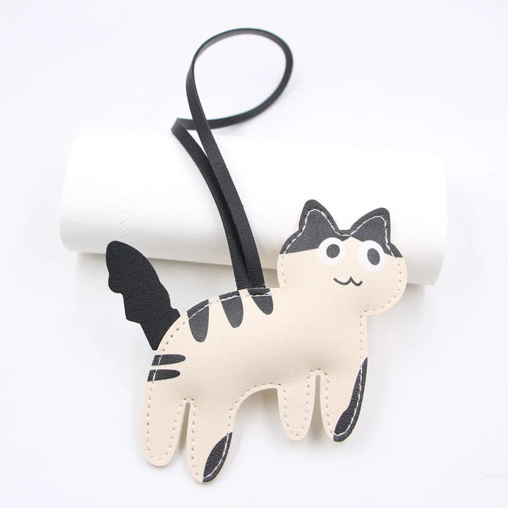Women's Cute PU Leather Mini Bag Charm Keychain Gift Accessory-The Yellow Prime