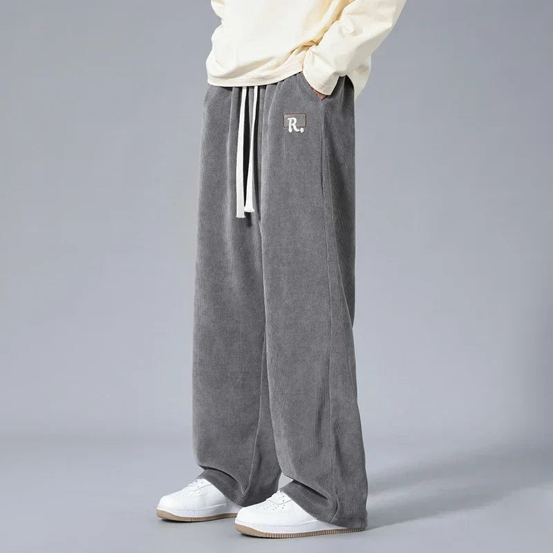 Men's Relaxed Fit Corduroy Sweatpants