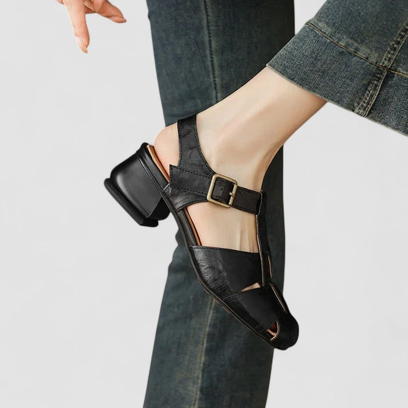 Alexandra | Women's Closed Toe Sandals-The Yellow Prime