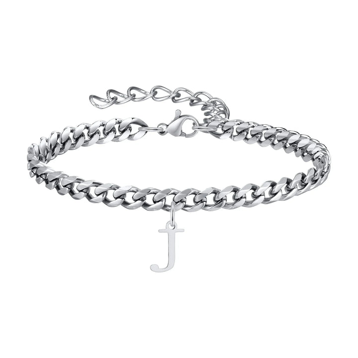 Women's Adjustable Stainless Steel Cuban Link Bracelet-The Yellow Prime