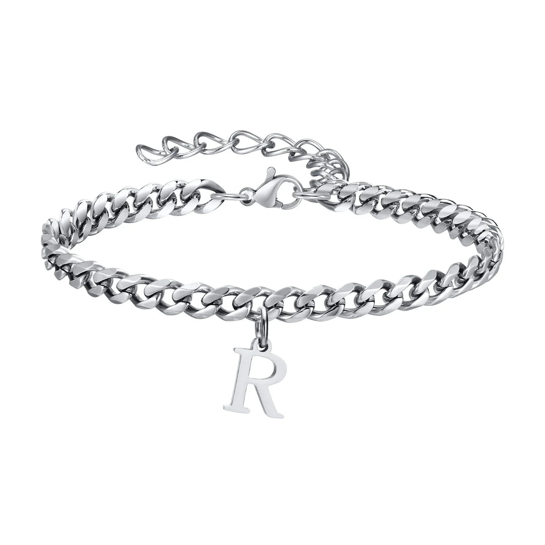 Women's Adjustable Stainless Steel Cuban Link Bracelet-The Yellow Prime