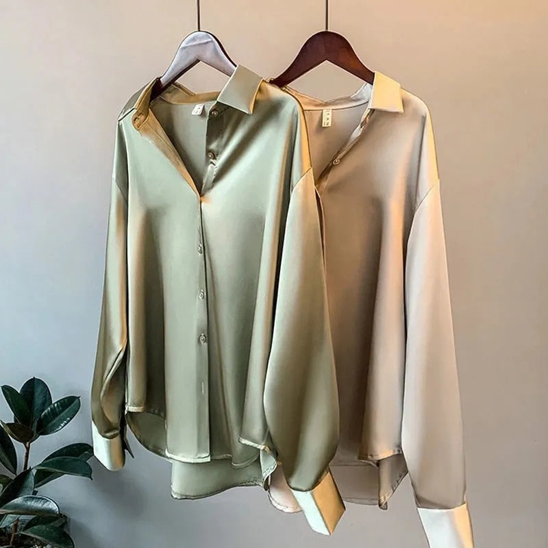 Women's Vintage Blouse Stylish Shirt-The Yellow Prime