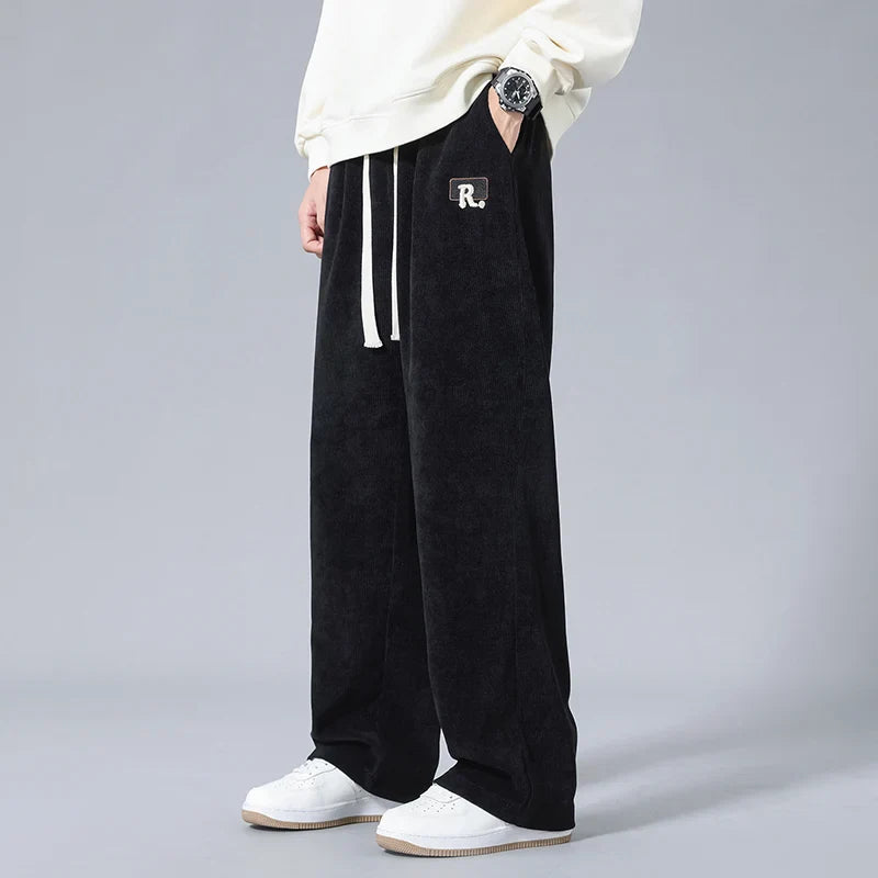 Men's Relaxed Fit Corduroy Sweatpants