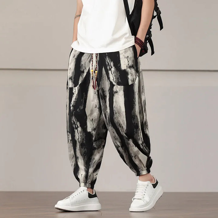 Men's Inkflow Street Joggers - Stylish and Comfortable Activewear-The Yellow Prime