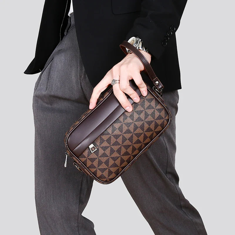 Women's Leather Crossbody Handbag for Everyday Use
