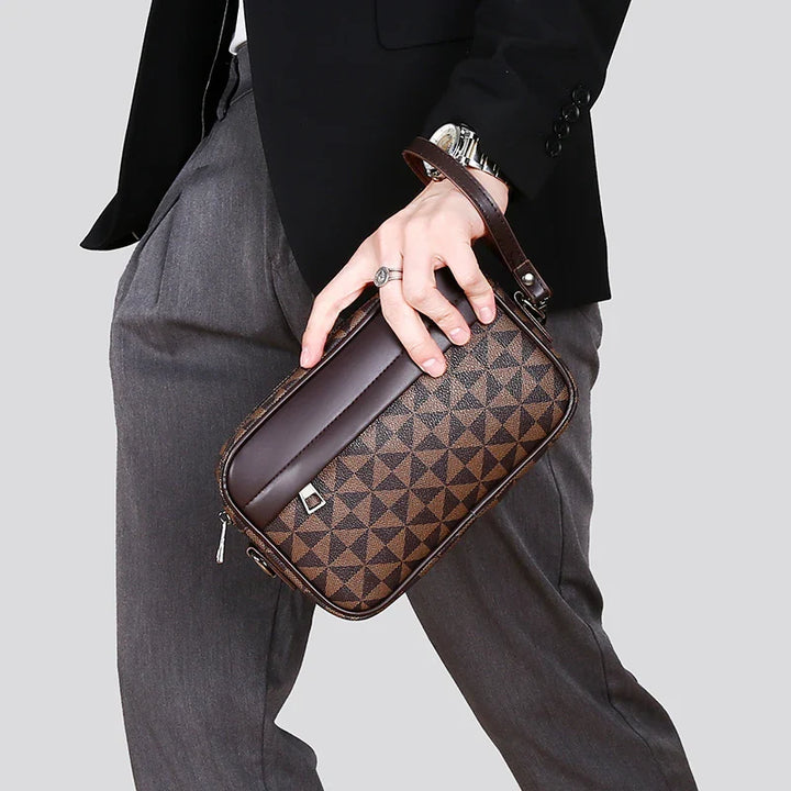 Women's Leather Crossbody Handbag for Everyday Use