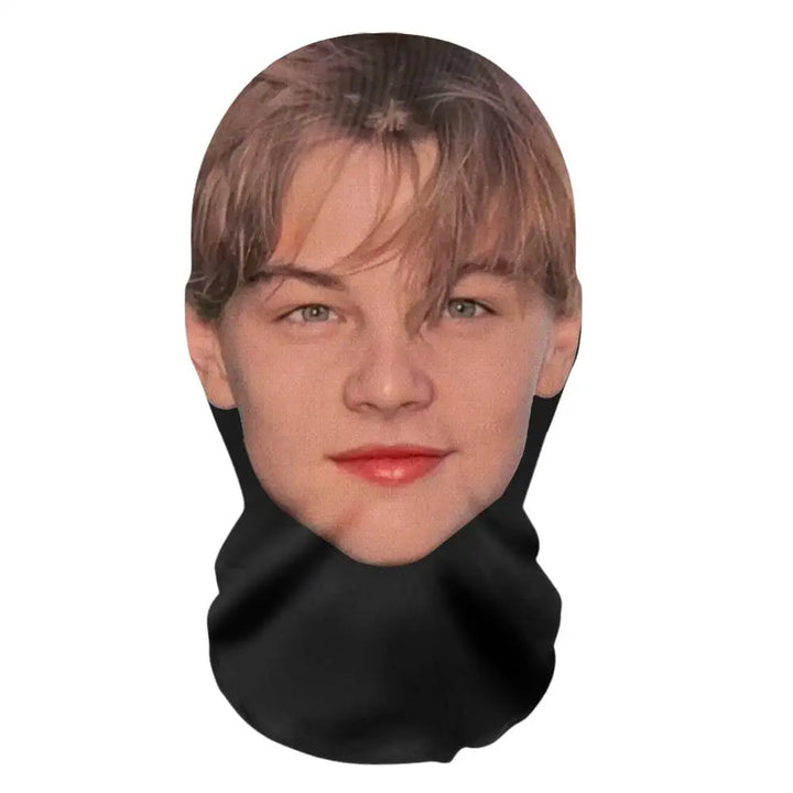 Halloweens morsomme 3D-printede heldekkende ansiktsmaske for kostymer og cosplay