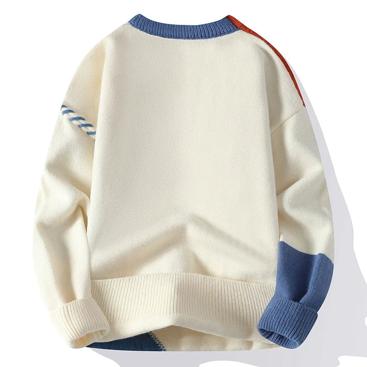 Ryan | Men's Cable Knit Wool Pullover Sweater
