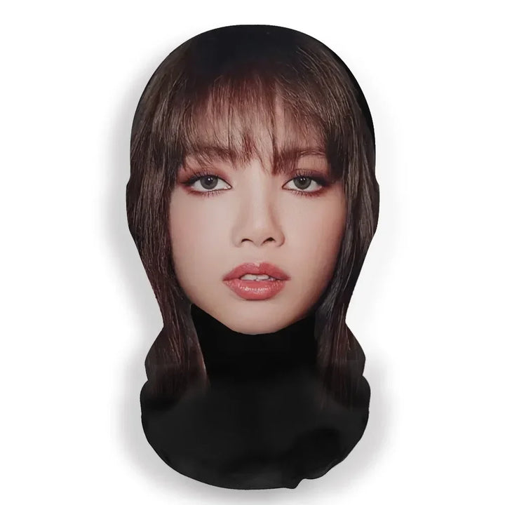 Halloweens 3D-realistiske ansigtsmasker til cosplay og streetwear