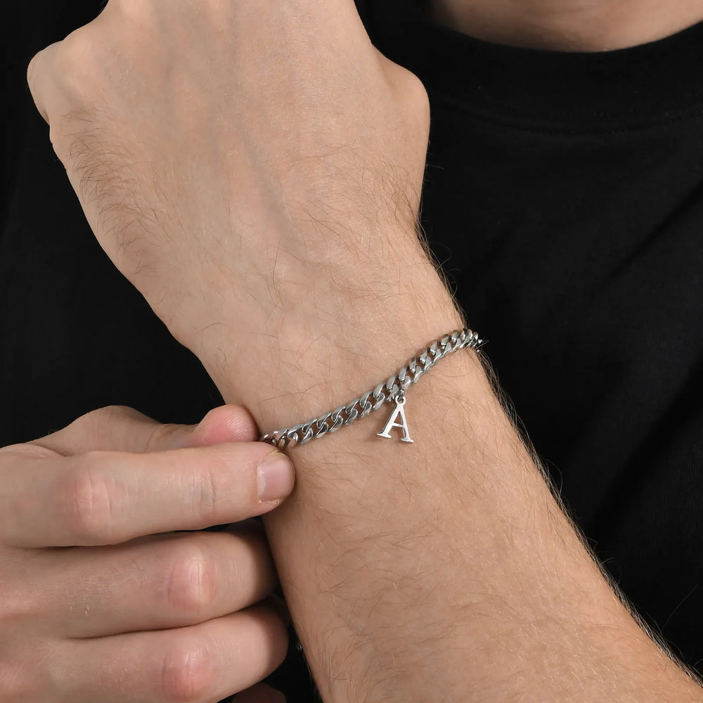 Women's Adjustable Stainless Steel Cuban Link Bracelet-The Yellow Prime