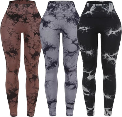 Leggings de yoga sans coutures taille haute pour femmes, pantalon de sport push-up