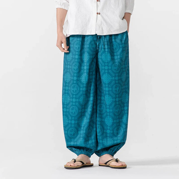 Men's Jacquard Joggers - Stylish and Comfortable-The Yellow Prime