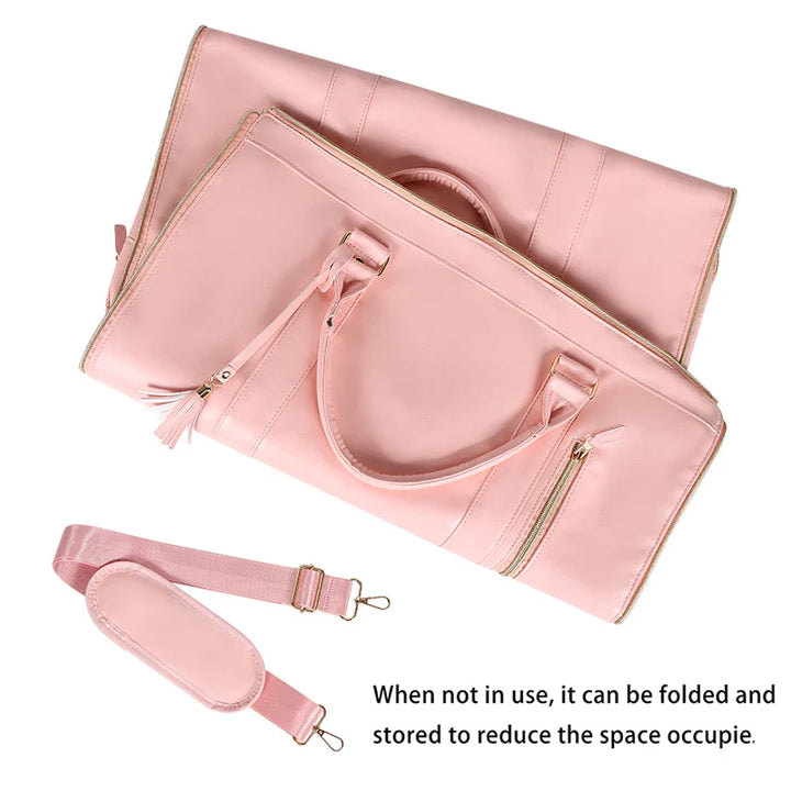 Women's Large Capacity Waterproof Travel Suit Storage Bag-The Yellow Prime