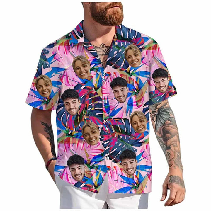 Men's Custom 3D Printed Funny Hawaiian Shirt for Beach Wear-The Yellow Prime