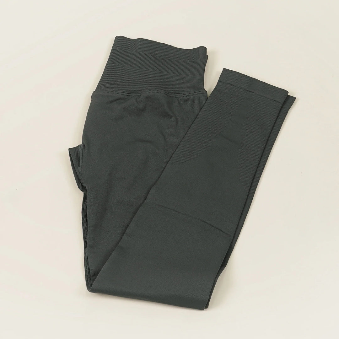 Women's Push-Up Low-Rise Seamless Yoga Leggings for Fitness