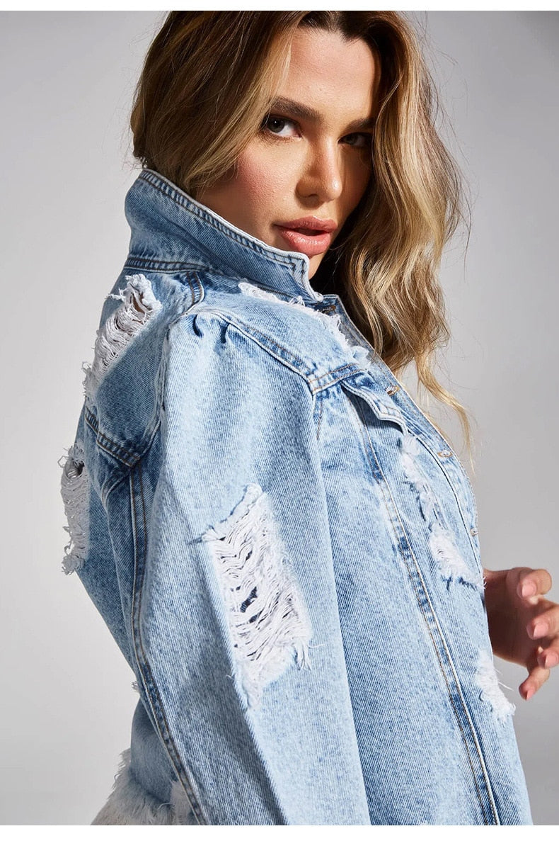 Annabelle | Women's Stylish and Comfortable Denim Jacket