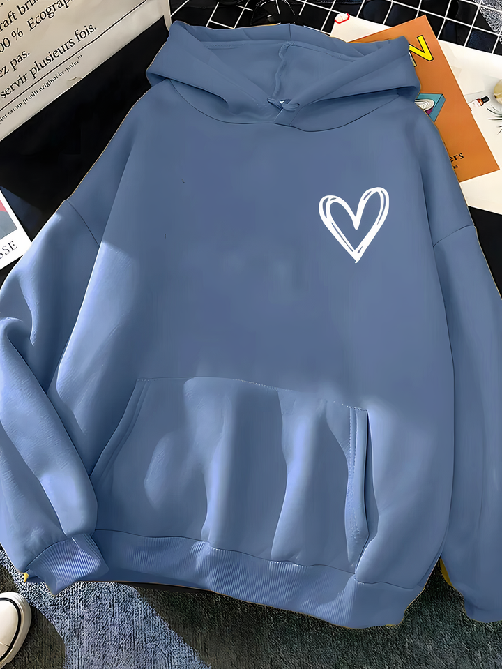 Women's Soft Cozy Casual Hoodie - Relaxed Cotton Pullover-The Yellow Prime