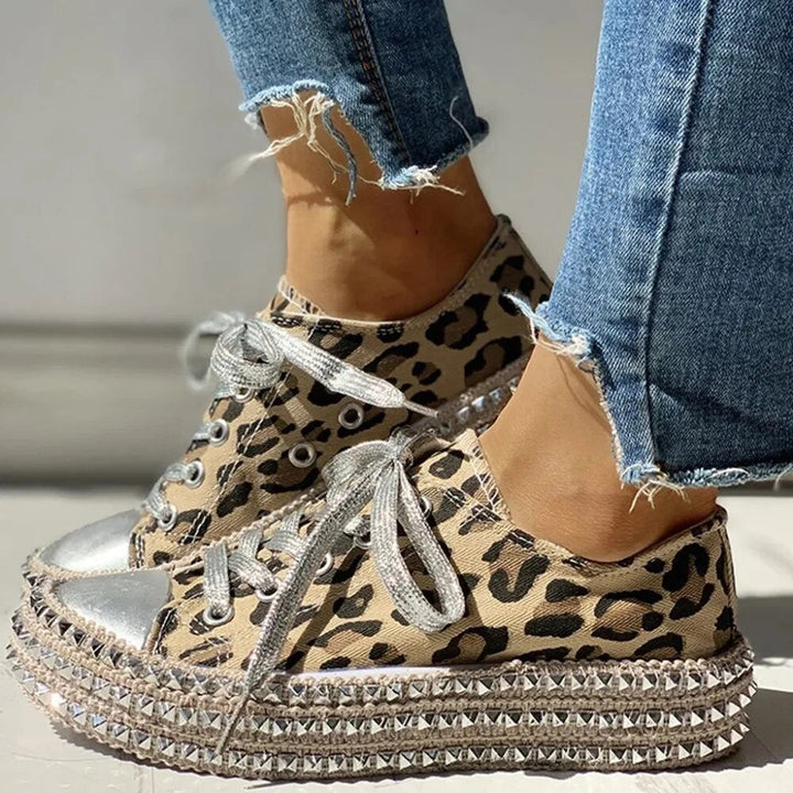 Odette | Women's Premium Luxury Canvas Footwear-The Yellow Prime