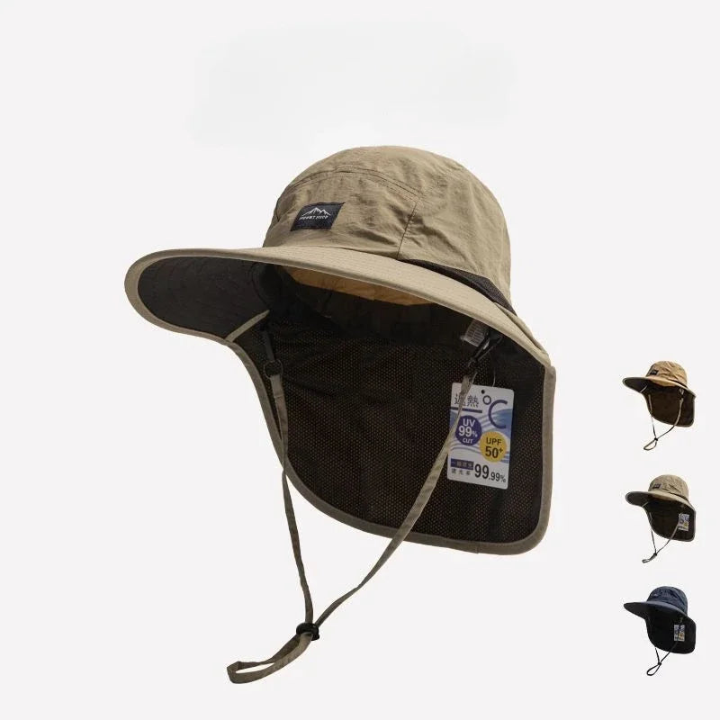 Summer Wide Brim Waterproof Quick-Drying Panama Hat for Women-The Yellow Prime