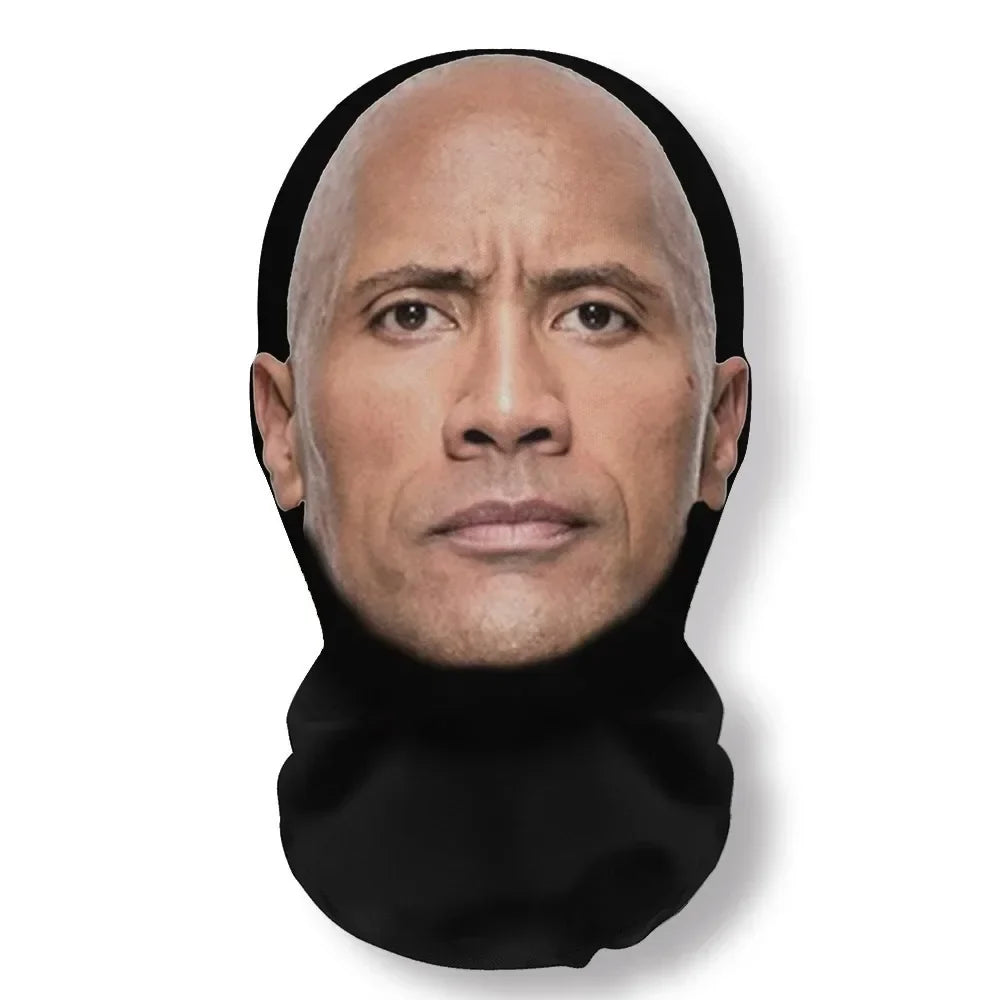 Halloweens 3D-realistiske ansigtsmasker til cosplay og streetwear