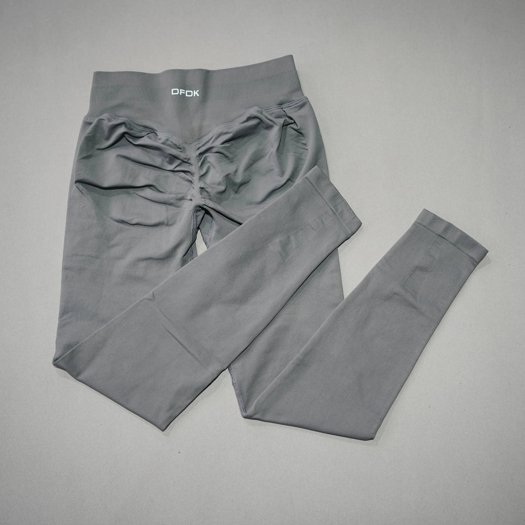 Nahtlose Yoga-Leggings mit hohem Bund und Bauchkontrolle für Damen
