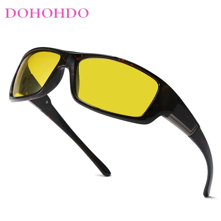 Polarized Night Vision Sunglasses for Enhanced Night Driving UV400-The Yellow Prime