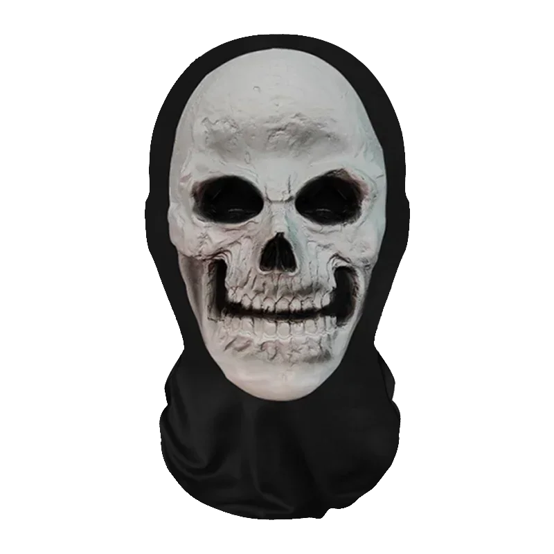 Halloweens morsomme cosplay-parykk- og maskesett for kreativ hodebekledning