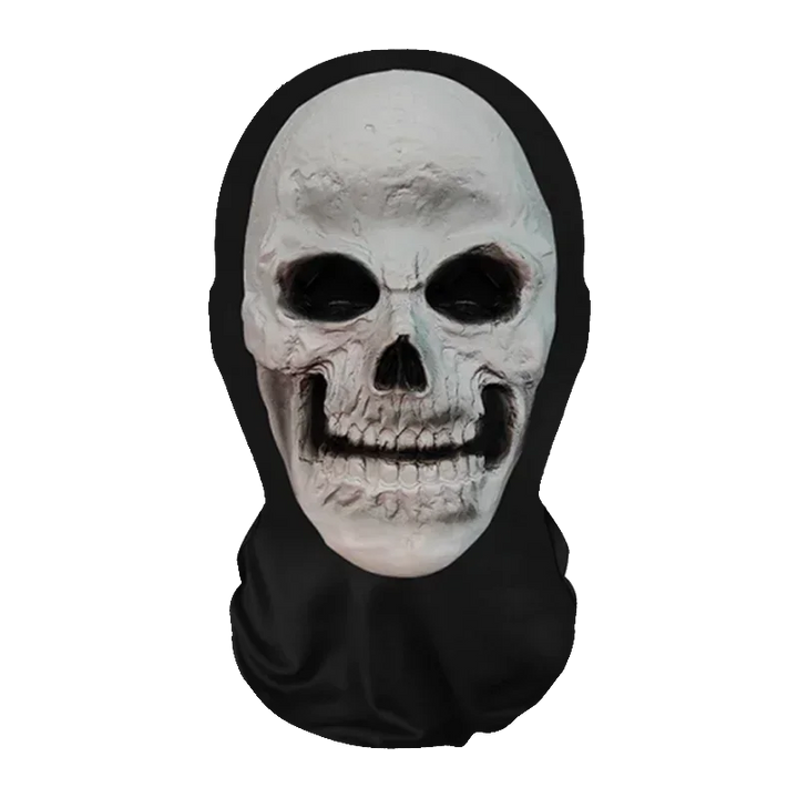 Halloweens morsomme cosplay-parykk- og maskesett for kreativ hodebekledning