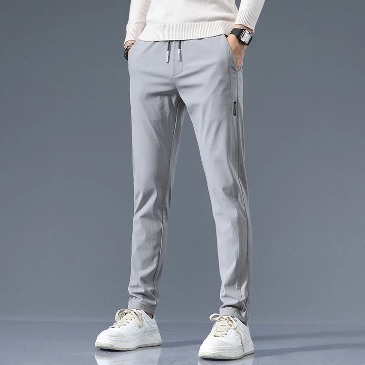 Men's Slim Fit Cotton Trousers