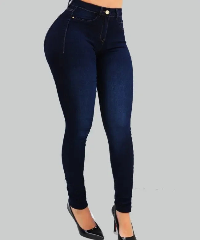 Women's High Waist Denim Jeans for a Flattering Fit-The Yellow Prime