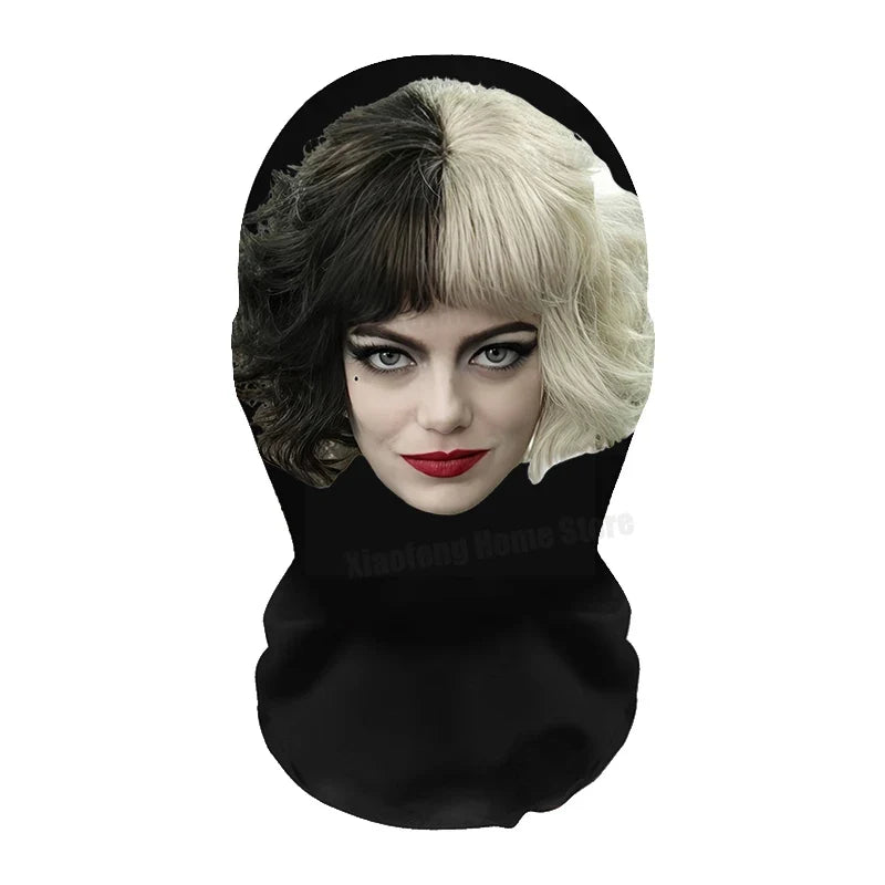 Halloweens realistiske cosplay-masker til kostumer og forklædninger
