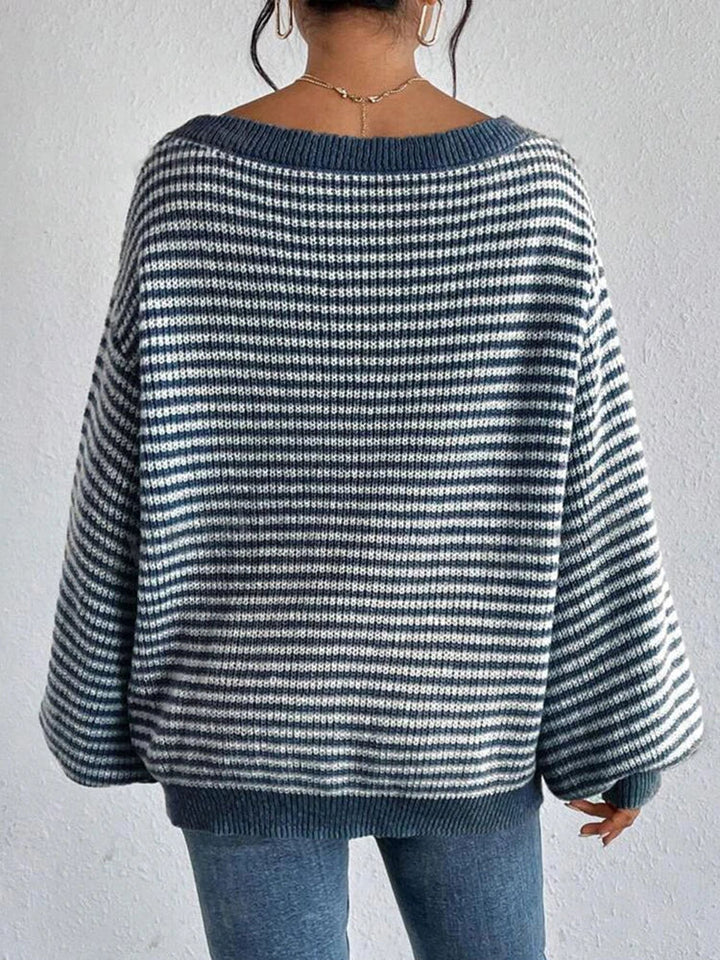 Women's Drop-Shoulder Sweater-The Yellow Prime