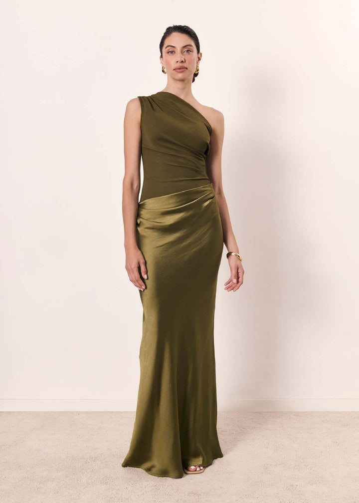 Samantha | Elegant Flowing Maxi Dress for Women-The Yellow Prime