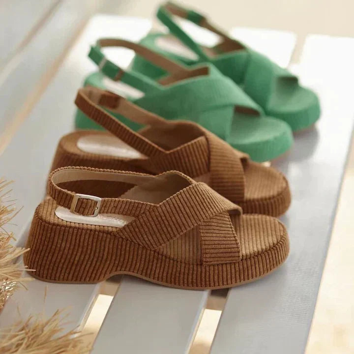 Cassie | Women's Elegant Platform Sandals for Stylish Comfort-The Yellow Prime