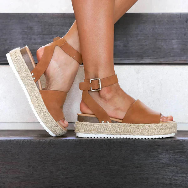 Sandra | Women's Stylish and Comfortable Summer Sandals-The Yellow Prime