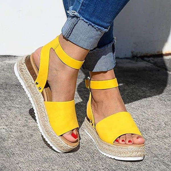 Sandra | Women's Stylish and Comfortable Summer Sandals-The Yellow Prime