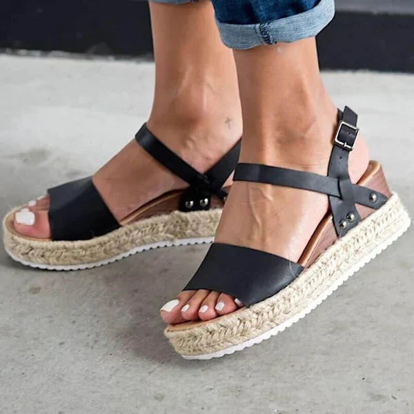 Sandra | Women's Stylish and Comfortable Summer Sandals-The Yellow Prime