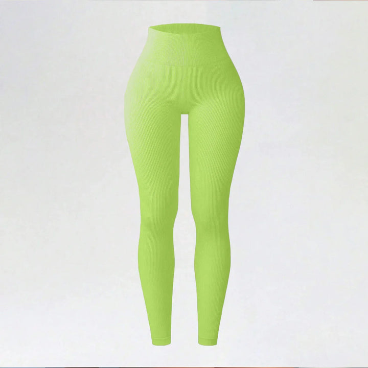 Dameslegging met hoge taille en zonder naden voor yoga, fitness en hardlopen