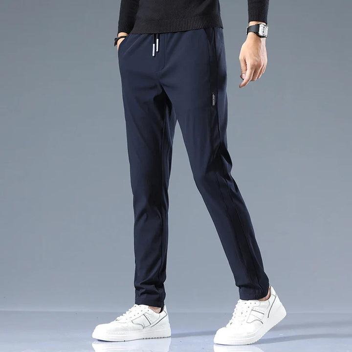 Men's Slim Fit Cotton Trousers