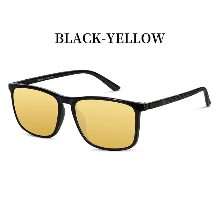 Night Driving Sunglasses with Anti-Glare Yellow Lens UV400 Protection-The Yellow Prime