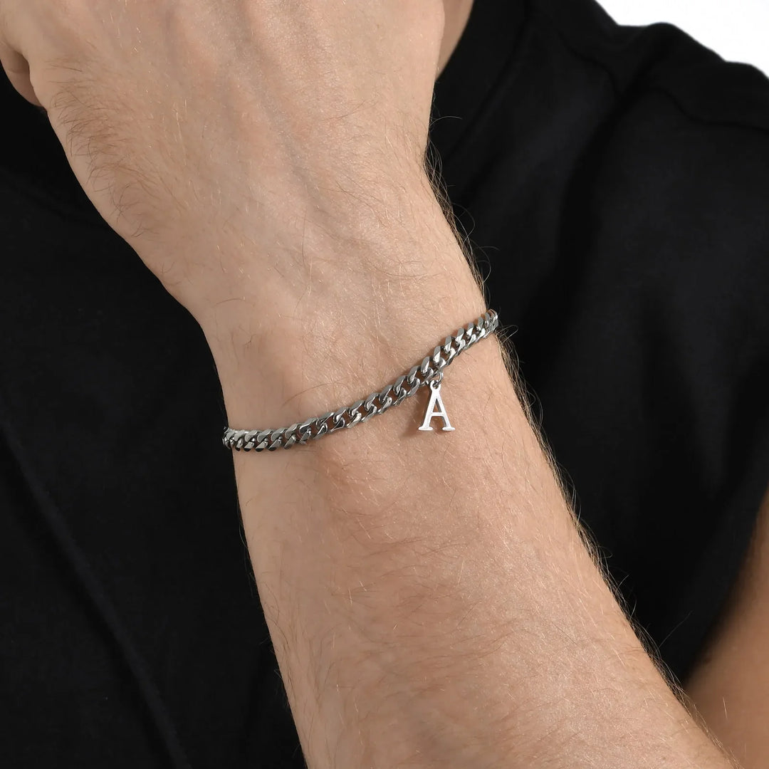 Women's Adjustable Stainless Steel Cuban Link Bracelet-The Yellow Prime