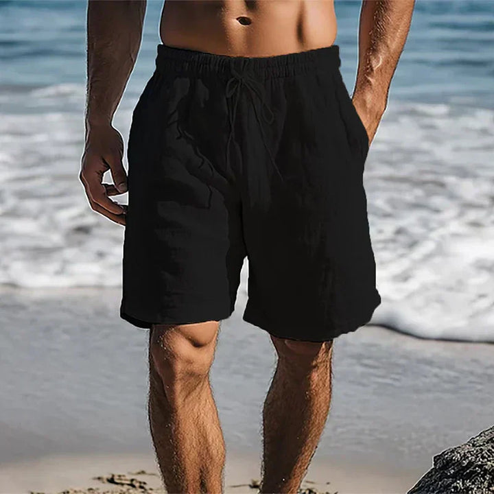 Giorgio | Men's Quick-Dry Linen Summer Swim Shorts